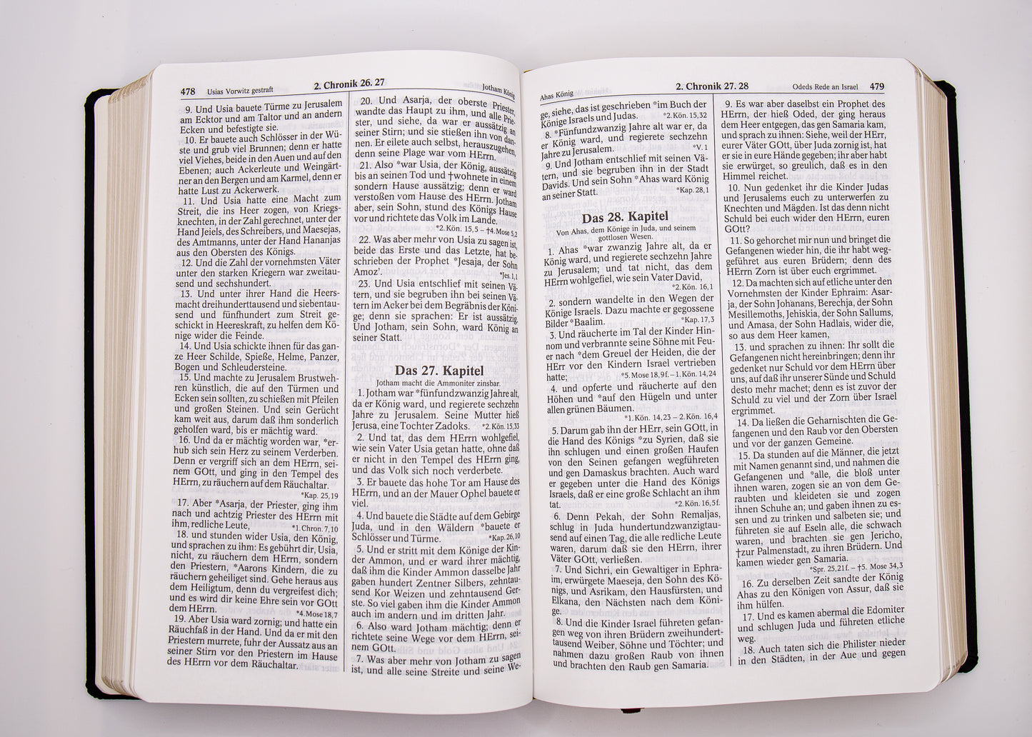 Luther 1545 Taschenbibel A&O Standardausgabe mit Kunstleder & Goldschnitt