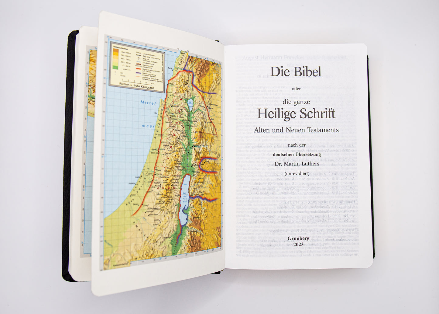 Luther 1545 Taschenbibel A&O Standardausgabe mit Kunstleder & Goldschnitt