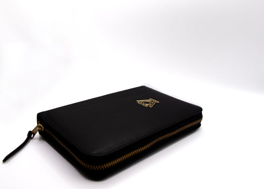 Luther 1545 Taschenbibel A&O Leder Goldschnitt & Reißverschluss