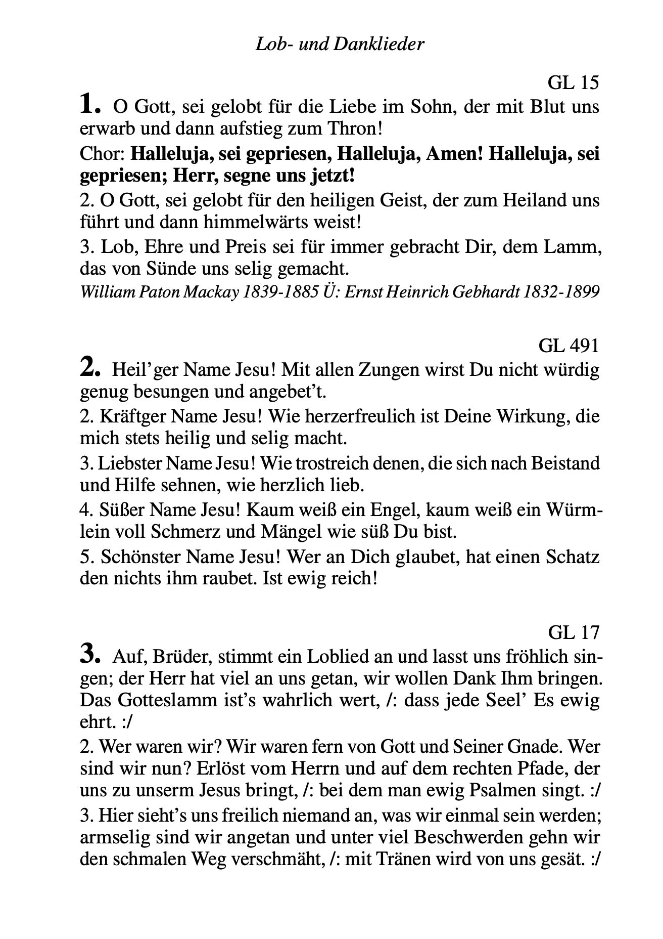 Gemeinschafts-Liederbuch Latein