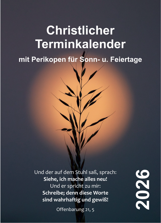 Christlicher Terminkalender 2026